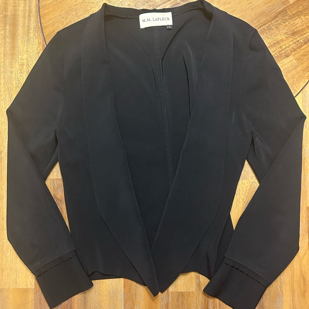 MM Lafleur Classic Black Blazer